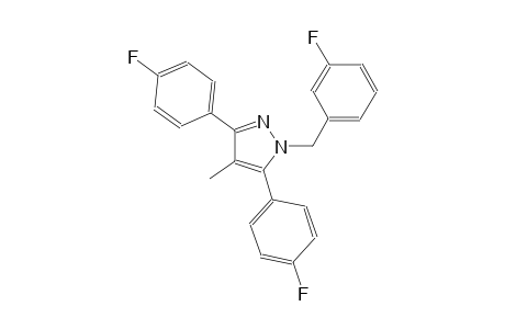 1-(3-fluorobenzyl)-3,5-bis(4-fluorophenyl)-4-methyl-1H-pyrazole