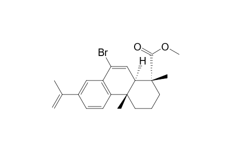 1-Phenanthrenecarboxylic acid, 9-bromo-1,2,3,4,4a,10a-hexahydro-1,4a-dimethyl-7-(1-methylethenyl)-, methyl ester, [1R-(1.alpha.,4a.beta.,10a.alpha.)]-