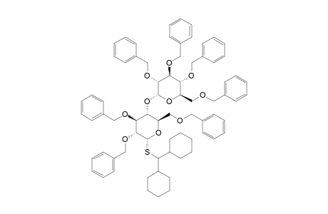 DICYCLOHEXYLMETHYL_2,3,7-TRI-O-BENZYL-4-O-(2,3,4,6-TETRA-O-BENZYL-ALPHA-D-GLUCOPYRANOSYL)-1-THIO-ALPHA-D-GLUCOPYRANOSIDE
