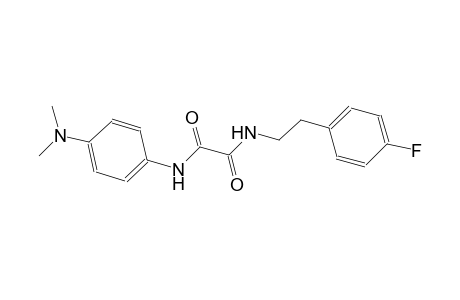 ethanediamide, N~1~-[4-(dimethylamino)phenyl]-N~2~-[2-(4-fluorophenyl)ethyl]-