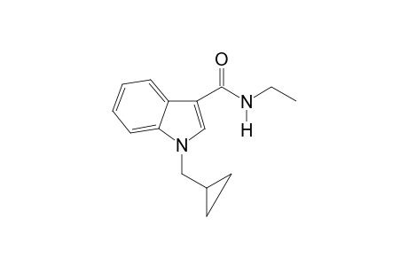 1-Cyclopropylmethyl-N-ethyl-1H-indole-3-carboxamide