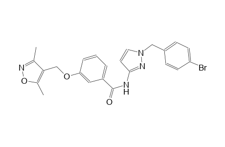 benzamide, N-[1-[(4-bromophenyl)methyl]-1H-pyrazol-3-yl]-3-[(3,5-dimethyl-4-isoxazolyl)methoxy]-
