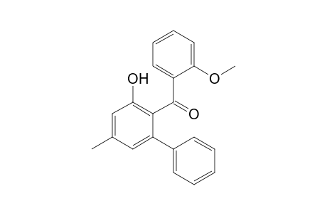 (3-Hydroxy-5-methylbiphenyl-2-yl)(2-methoxyphenyl)methanone