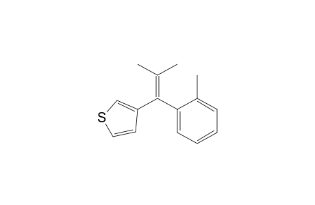 Thiophene, 3-[2-methyl-1-(2-methylphenyl)-1-propenyl]-