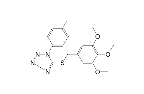 1H-tetrazole, 1-(4-methylphenyl)-5-[[(3,4,5-trimethoxyphenyl)methyl]thio]-