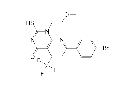 pyrido[2,3-d]pyrimidin-4(1H)-one, 7-(4-bromophenyl)-2-mercapto-1-(2-methoxyethyl)-5-(trifluoromethyl)-