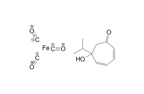 Tricarbonyl-[6-isopropyl-6-hydroxycyclohepta-2,4-dien-1-one]iron