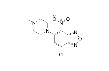 7-chloro-5-(4-methyl-1-piperazinyl)-4-nitro-2,1,3-benzoxadiazole
