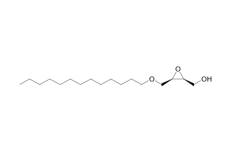 [(2S,3R)-3-(tridecoxymethyl)-2-oxiranyl]methanol