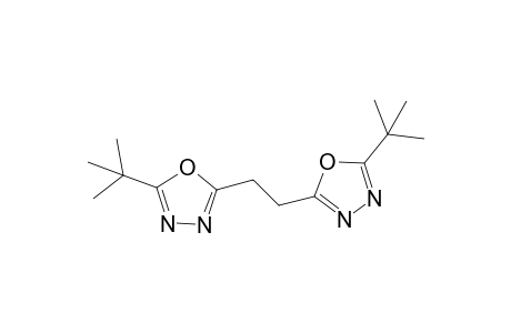 2-tert-butyl-5-[2-(5-tert-butyl-1,3,4-oxadiazol-2-yl)ethyl]-1,3,4-oxadiazole