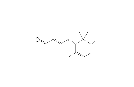 (1R,5S,E)-2-METHYL-4-(2,5,6,6-TETRAMETHYLCYCLOHEX-2-EN-1-YL)-BUT-2-ENAL