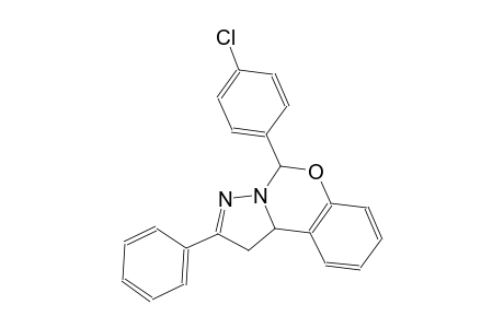 5-(4-chlorophenyl)-2-phenyl-1,10b-dihydropyrazolo[1,5-c][1,3]benzoxazine