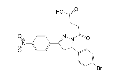 1H-pyrazole-1-butanoic acid, 5-(4-bromophenyl)-4,5-dihydro-3-(4-nitrophenyl)-gamma-oxo-