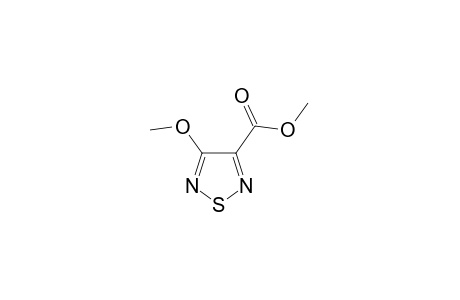 4-methoxy-1,2,5-thiadiazole-3-carboxylic acid, methyl ester