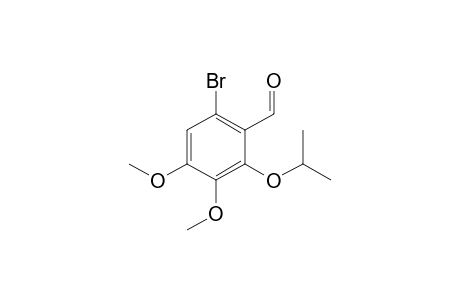 6-Bromo-2-isopropoxy-3,4-dimethoxybenzaldehyde