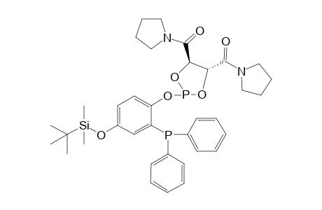 (4aR,5aR)-[2-(4-(tert-Butyldimethylsilyloxy)-2-diphenylphosphanylphenoxy)-5-pyrrolidin-1-carbonyl)[1,3,2]dioxaphospholan-4-yl]pyrrolidon-1-ylmethanone