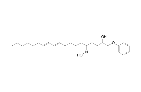 18-Hydroxy-19-phenoxynanadeca-7,9-dien-15-one oxime