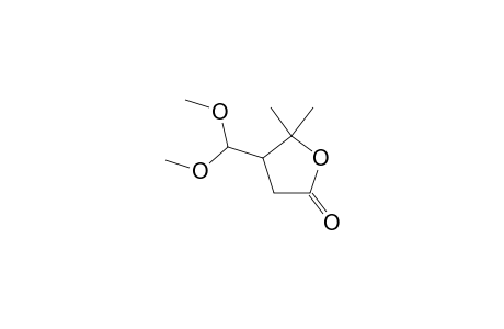 4-(DIMETHOXYMETHYL)-5,5-DIMETHYLTETRAHYDROFURAN-2-ONE