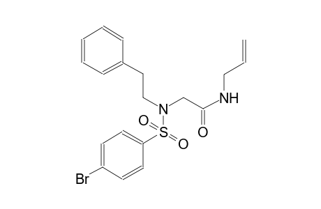 acetamide, 2-[[(4-bromophenyl)sulfonyl](2-phenylethyl)amino]-N-(2-propenyl)-