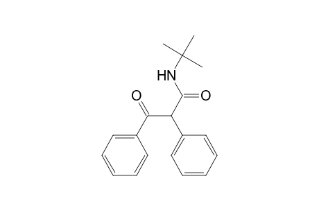 N-tert-butyl-3-keto-2,3-diphenyl-propionamide