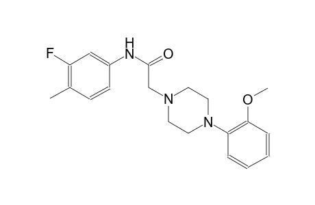 1-piperazineacetamide, N-(3-fluoro-4-methylphenyl)-4-(2-methoxyphenyl)-