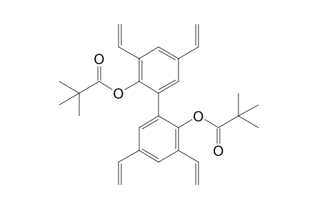2,2'-Bis(tert-butylcarbonyloxy)-3,3',5,5'-tetraethenylbiphenyl