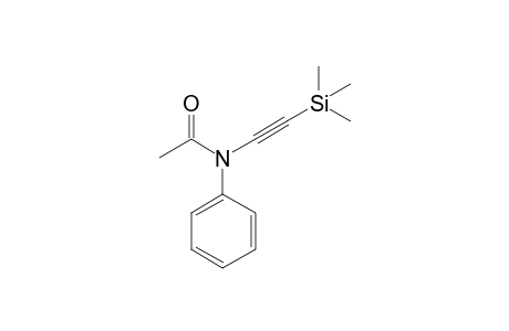 N-Phenyl-N-(trimethylsilylethynyl)acetamide