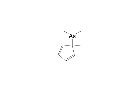 Arsine, dimethyl(methyl-2,4-cyclopentadien-1-yl)-