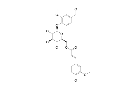 (1-O-VANILLOYL)-(6-O-FERULOYL)-BETA-D-GLUCOPYRANOSIDE