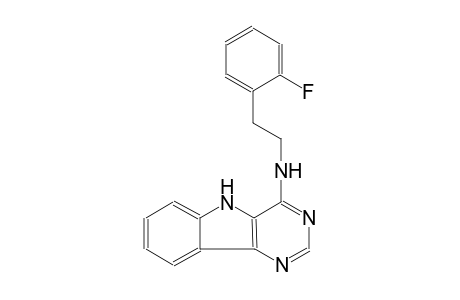 N-[2-(2-fluorophenyl)ethyl]-5H-pyrimido[5,4-b]indol-4-amine