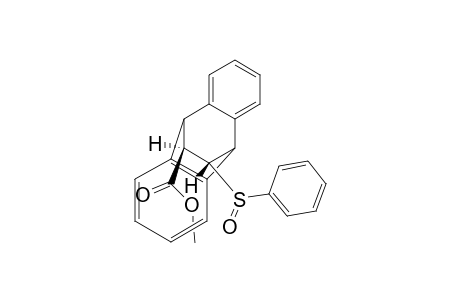 9,10-Ethanoanthracene-11-carboxylic acid, 9,10-dihydro-12-(phenylsulfinyl)-, methyl ester, (11.alpha.,12.beta.)-