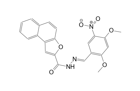 N'-[(E)-(2,4-dimethoxy-5-nitrophenyl)methylidene]naphtho[2,1-b]furan-2-carbohydrazide