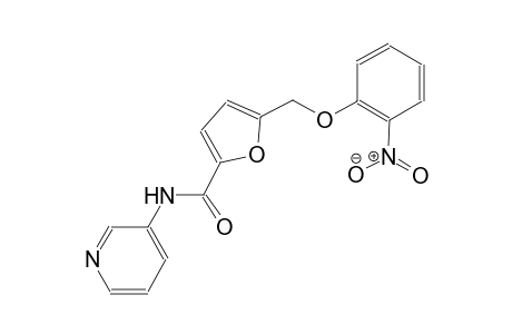 5-[(2-nitrophenoxy)methyl]-N-(3-pyridinyl)-2-furamide