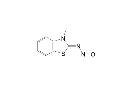 (NZ)-N-(3-methyl-1,3-benzothiazol-2-ylidene)nitrous amide