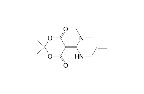 1,3-Dioxane-4,6-dione, 5-[(dimethylamino)(2-propenylamino)methylene]-2,2-dimethyl-