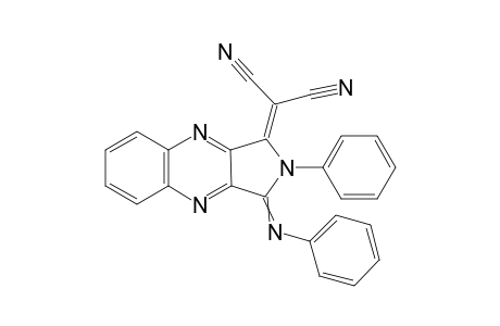 [2-Phenyl-3-phenylimino-2,3-dihydro-1H-pyrrolo[3,4-b]quinoxalin-1-ylidene]propanedinitrile