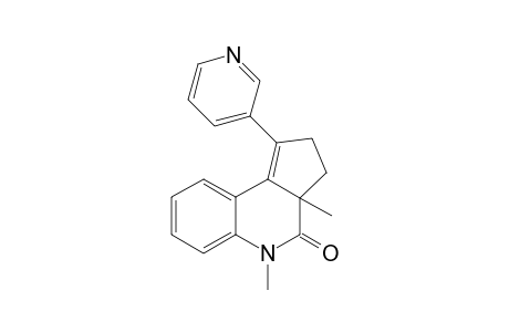 3a,5-Dimethyl-1-(pyridin-3-yl)-3,3a-dihydro-2H-cyclopenta[c]quinolin-4(5H)-one