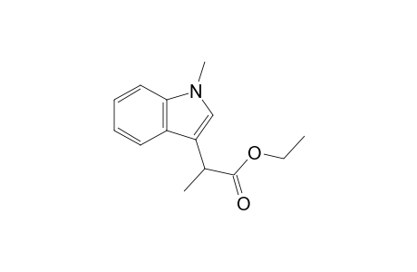 2-(1-methyl-3-indolyl)propanoic acid ethyl ester