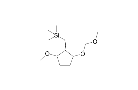 1-Trimethysilyl methylene-3-methoxymethyloxy-5-methoxy-cyclopentane