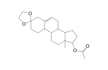Estr-5-en-3-one, 17.beta.-hydroxy-, cyclic ethylene acetal, acetate