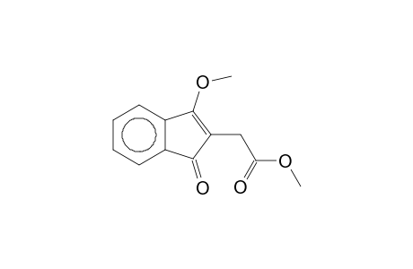 (3-Methoxy-1-oxo-1H-inden-2-yl)-acetic acid, methyl ester