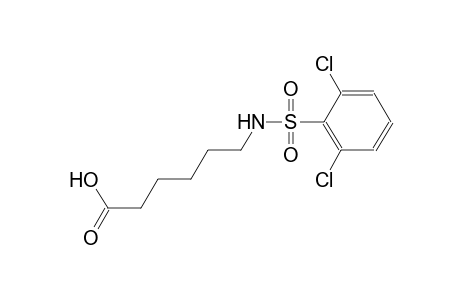 6-{[(2,6-dichlorophenyl)sulfonyl]amino}hexanoic acid