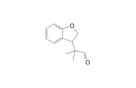 2,3-Dihydro-3-(1-formyl-1-methylethyl)benzofuran