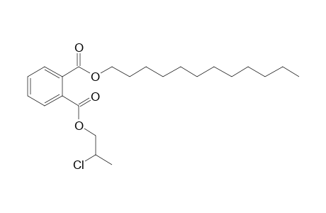 Phthalic acid, 2-chloropropyl dodecyl ester