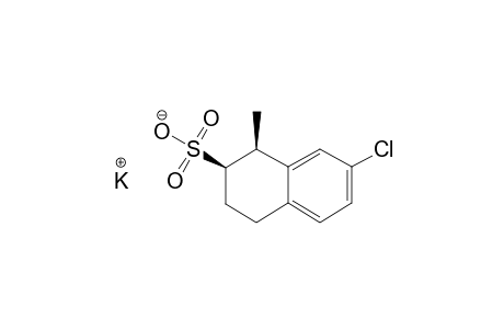 (1S,2R)-KALIUM-7-CHLORO-1-METHYL-1,2,3,4-TETRAHYDRONAPHTHALENE-2-SULFONATE