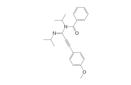 N-isopropyl-N-(1-(isopropylimino)-3-(4-methoxyphenyl)prop-2-ynyl)benzamide