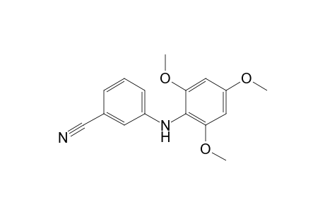 3-(2,4,6-Trimethoxyanilino)benzonitrile