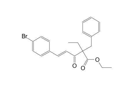 ethyl (4E)-2-benzyl-5-(4-bromophenyl)-2-ethyl-3-oxo-4-pentenoate