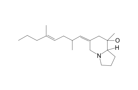 (8S,8as,Z)-6-((R,E)-2,5-Dimethyloct-4-en-1-ylidene)-8-methyloctahydroindolizin-8-ol