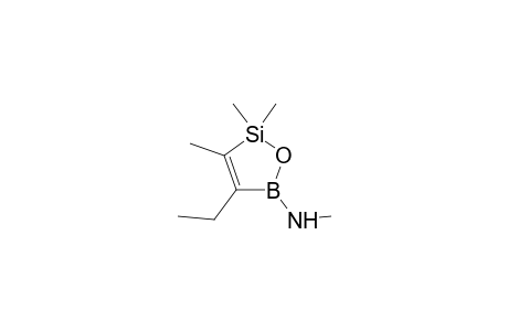 1,2,5-Oxasilaborol, 4-ethyl-2,5-dihydro-5-(methylamino)-2,2,3-trimethyl-